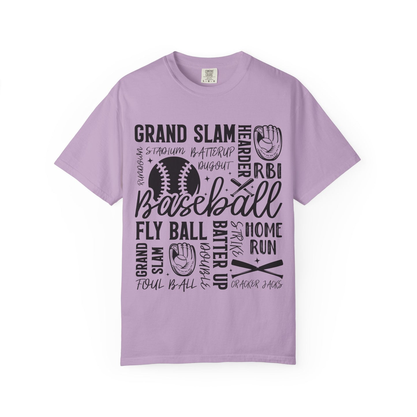 Baseball mom Unisex Garment-Dyed T-Shirt - Casual Vintage Style for Everyday Wear