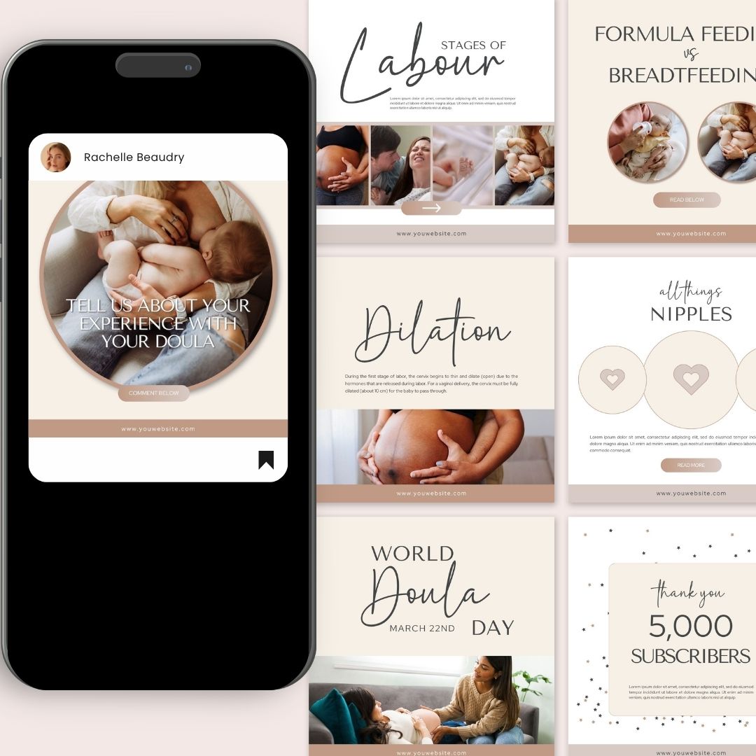 50 Doula Social Media Posts