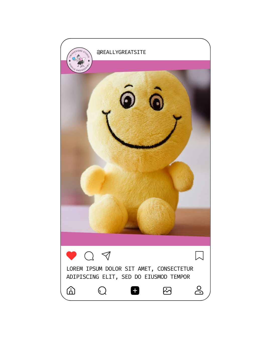 Swipe Reveal Social Media Instagram Post
