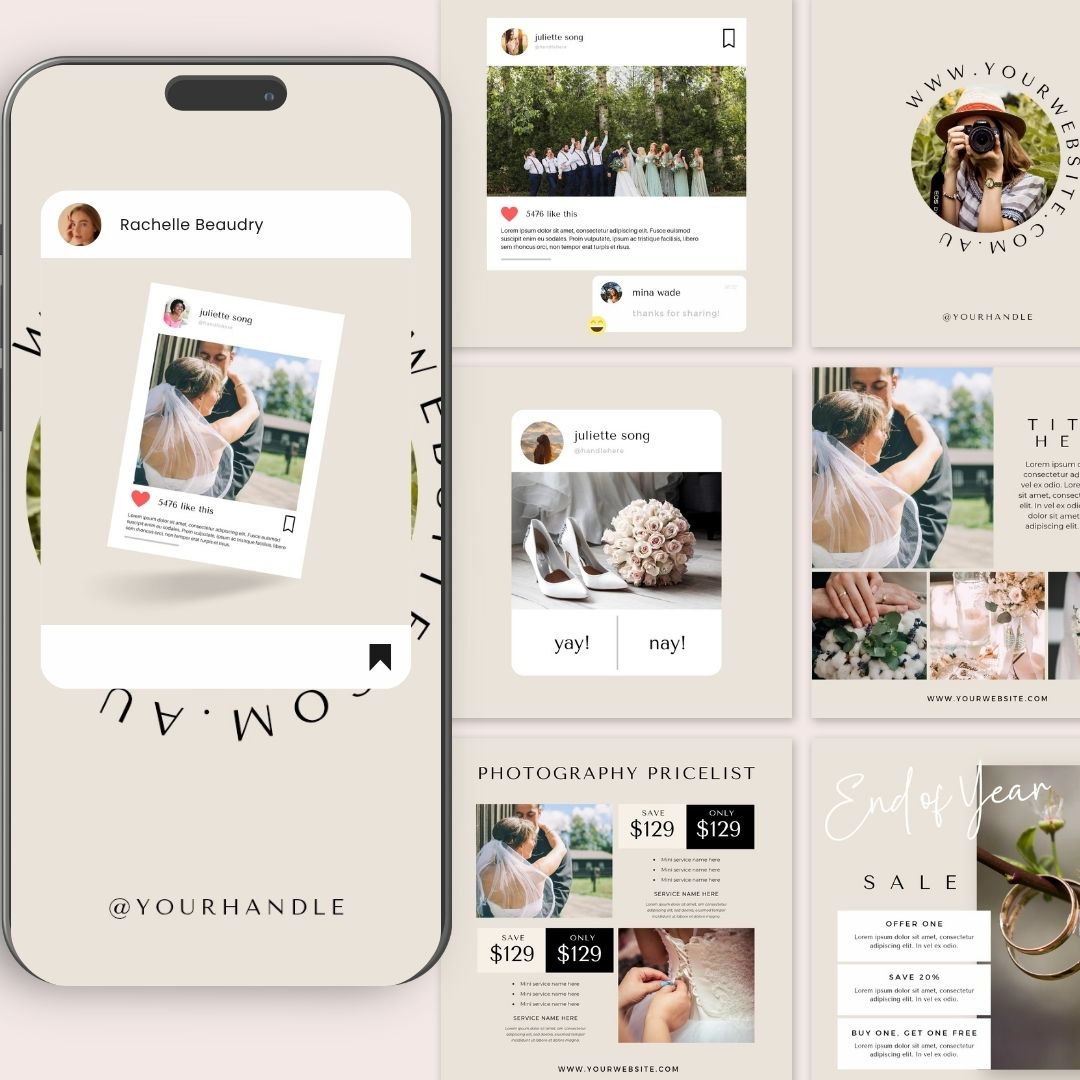 50 Photographer Instagram Social Media Posts