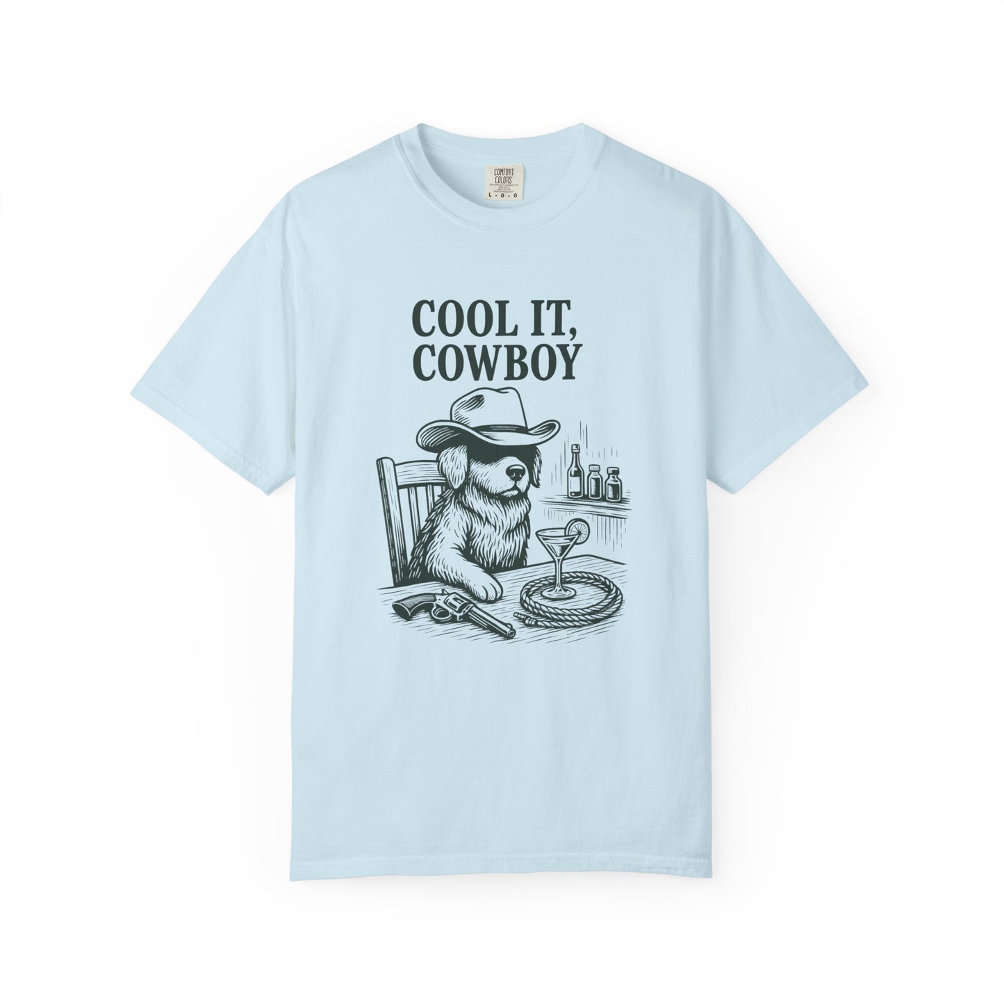 Cool it cowboy Unisex Garment-Dyed T-Shirt - Casual Vintage Style for Everyday Wear