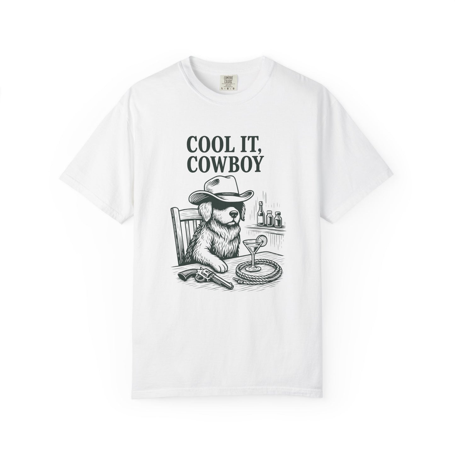 Cool it cowboy Unisex Garment-Dyed T-Shirt - Casual Vintage Style for Everyday Wear