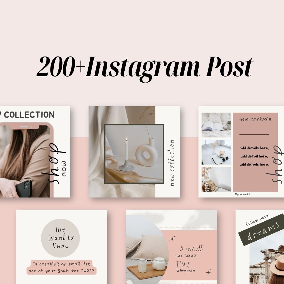 200 Neutral Aesthetic Instagram Posts pt2