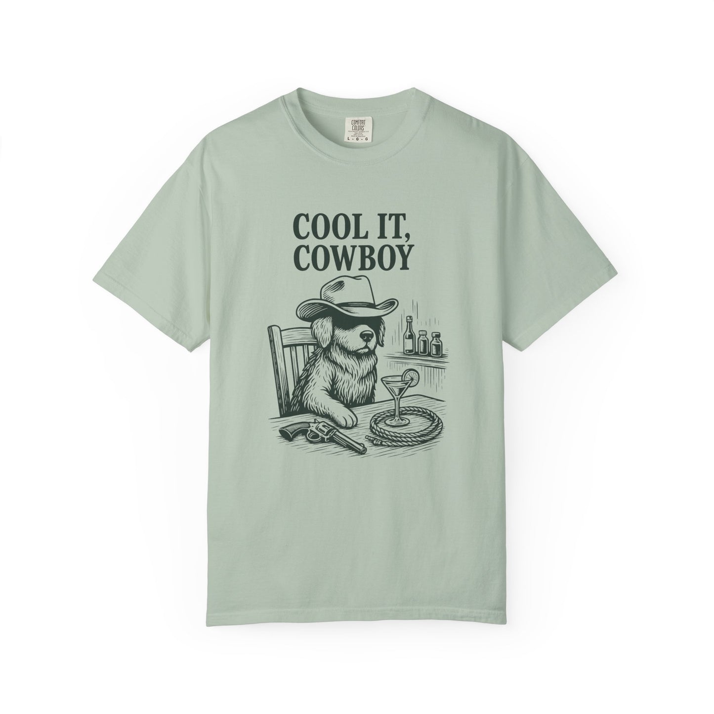 Cool it cowboy Unisex Garment-Dyed T-Shirt - Casual Vintage Style for Everyday Wear