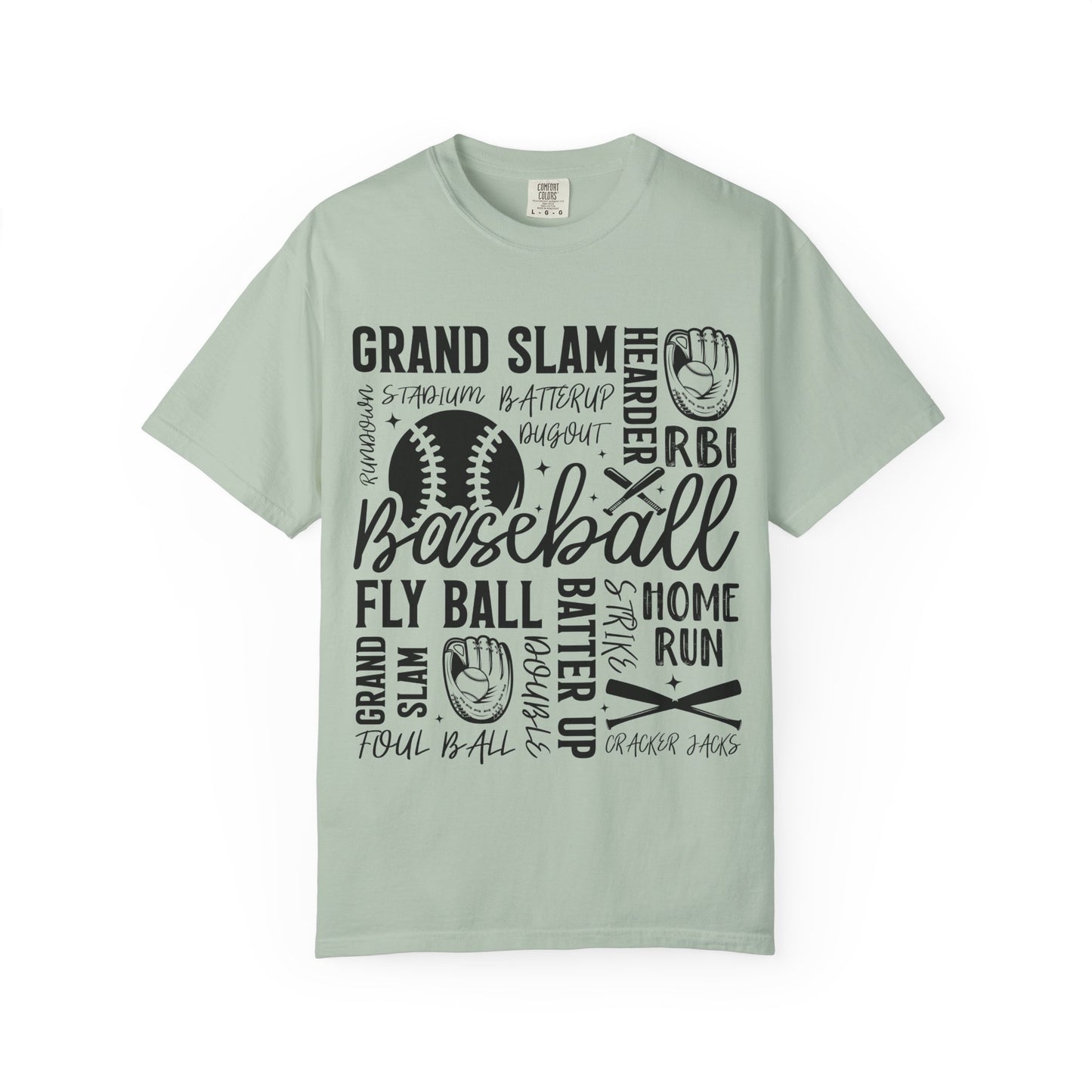 Baseball mom Unisex Garment-Dyed T-Shirt - Casual Vintage Style for Everyday Wear