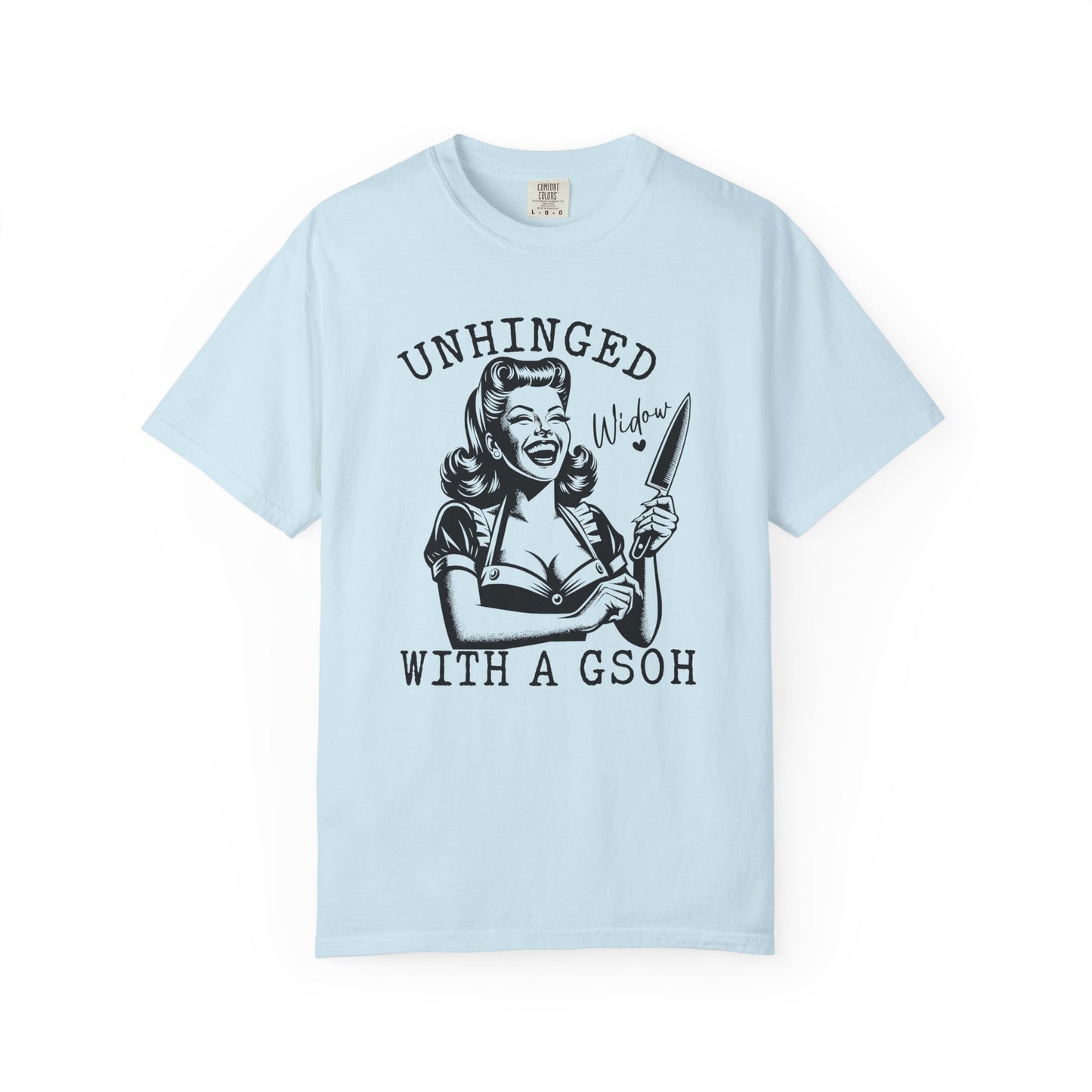 Unhinged with a gsoh Unisex Garment-Dyed T-Shirt - Casual Vintage Style for Everyday Wear