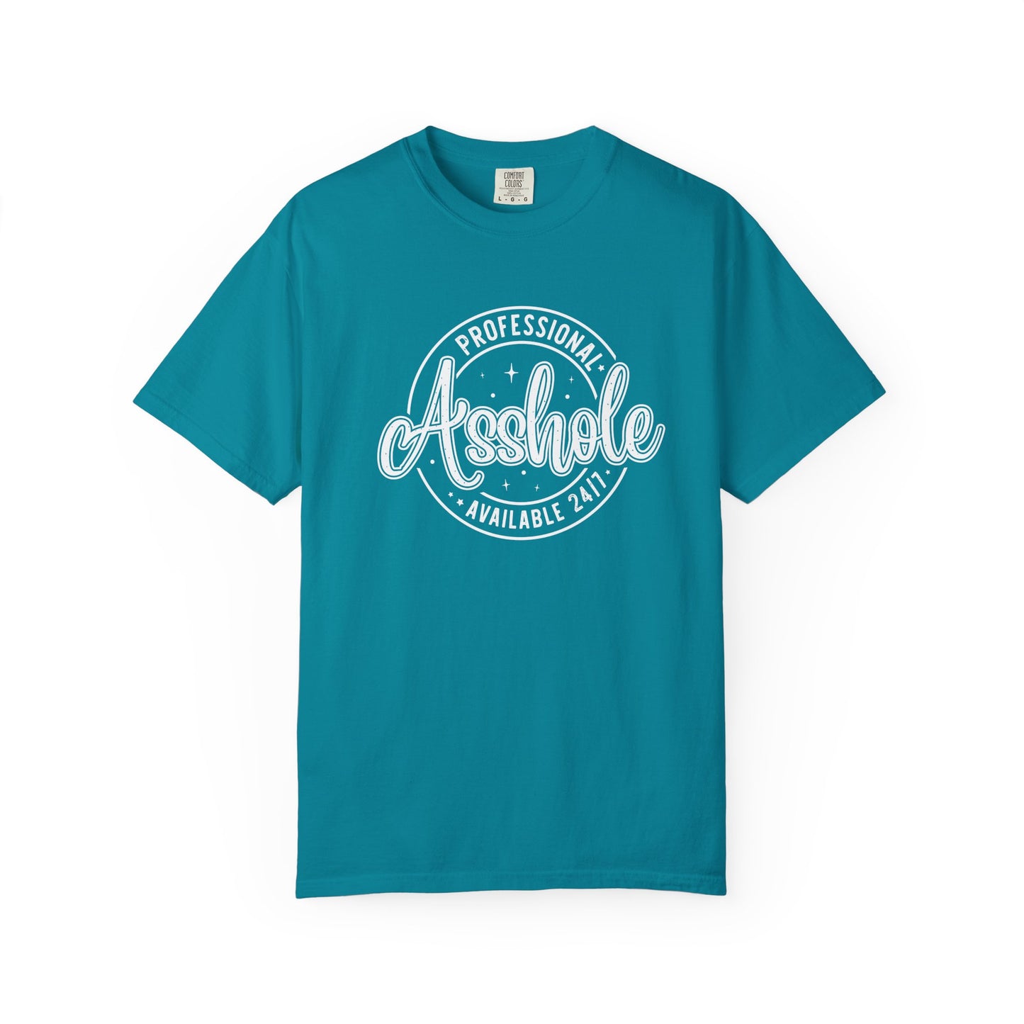 Professional asshole Unisex Garment-Dyed T-Shirt - Casual Vintage Style for Everyday Wear