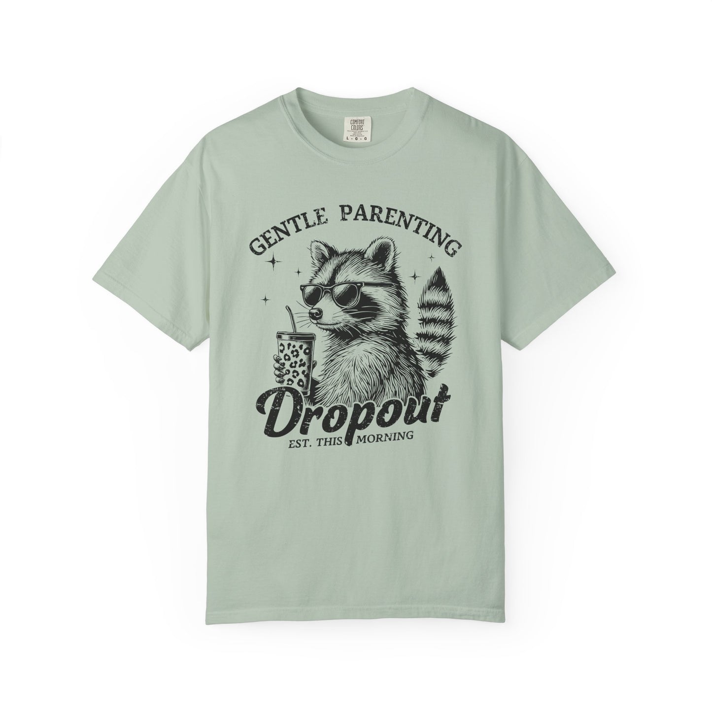 Gentle Parenting Dropout Unisex Garment-Dyed T-Shirt - Casual Vintage Style for Everyday Wear