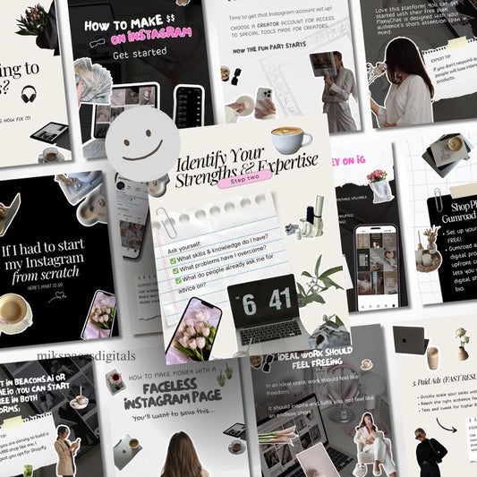 Carousel Instagram Posts for Your Business Using This Brand Style Theme