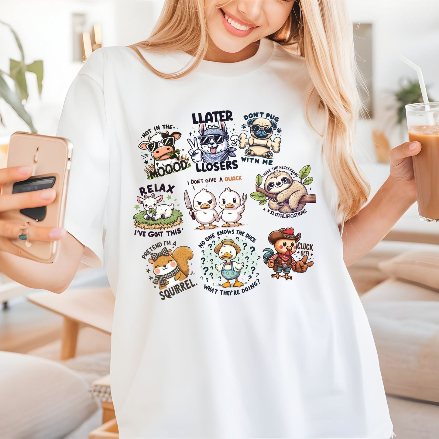 Funny Cute Sarcastic | Not in the Mood | Unisex Comfort garment-dyed heavyweight comfort t-shirt