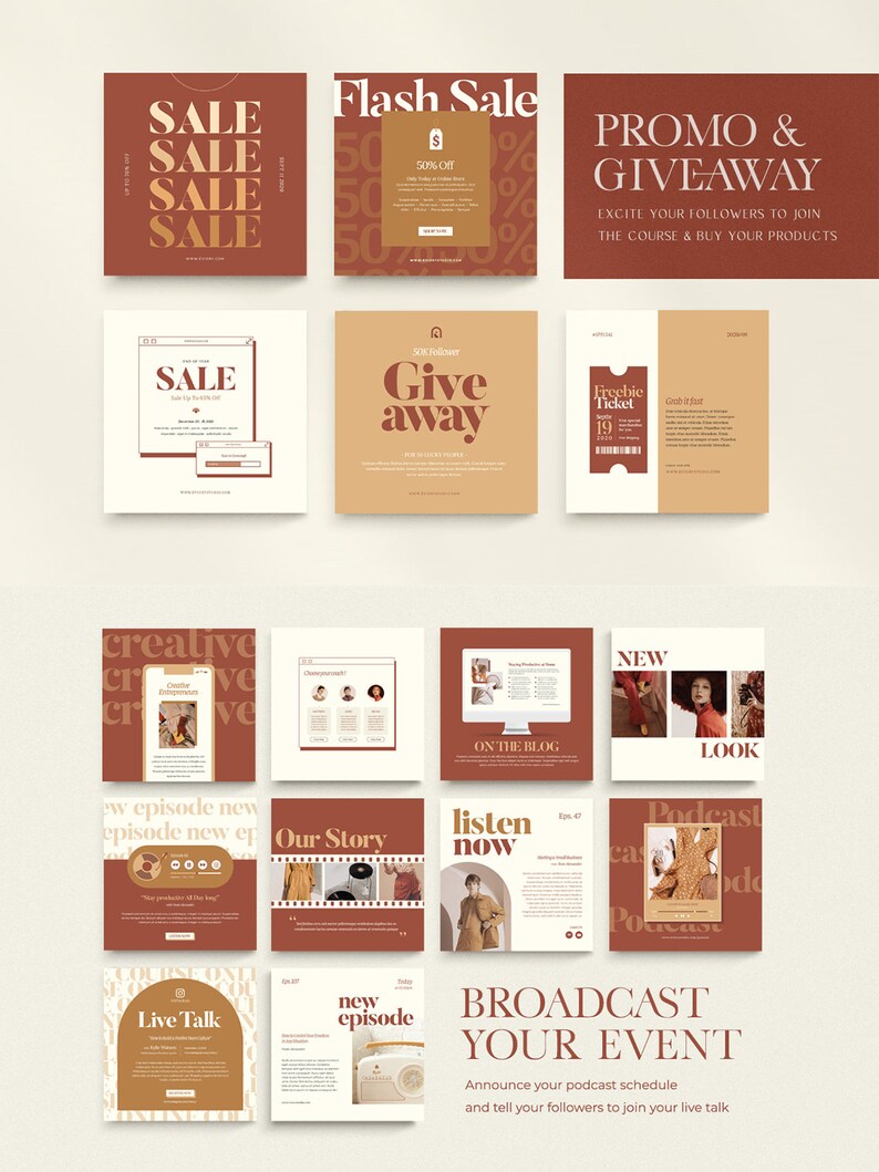 Instagram Posts Using This Brand Coach Style Theme