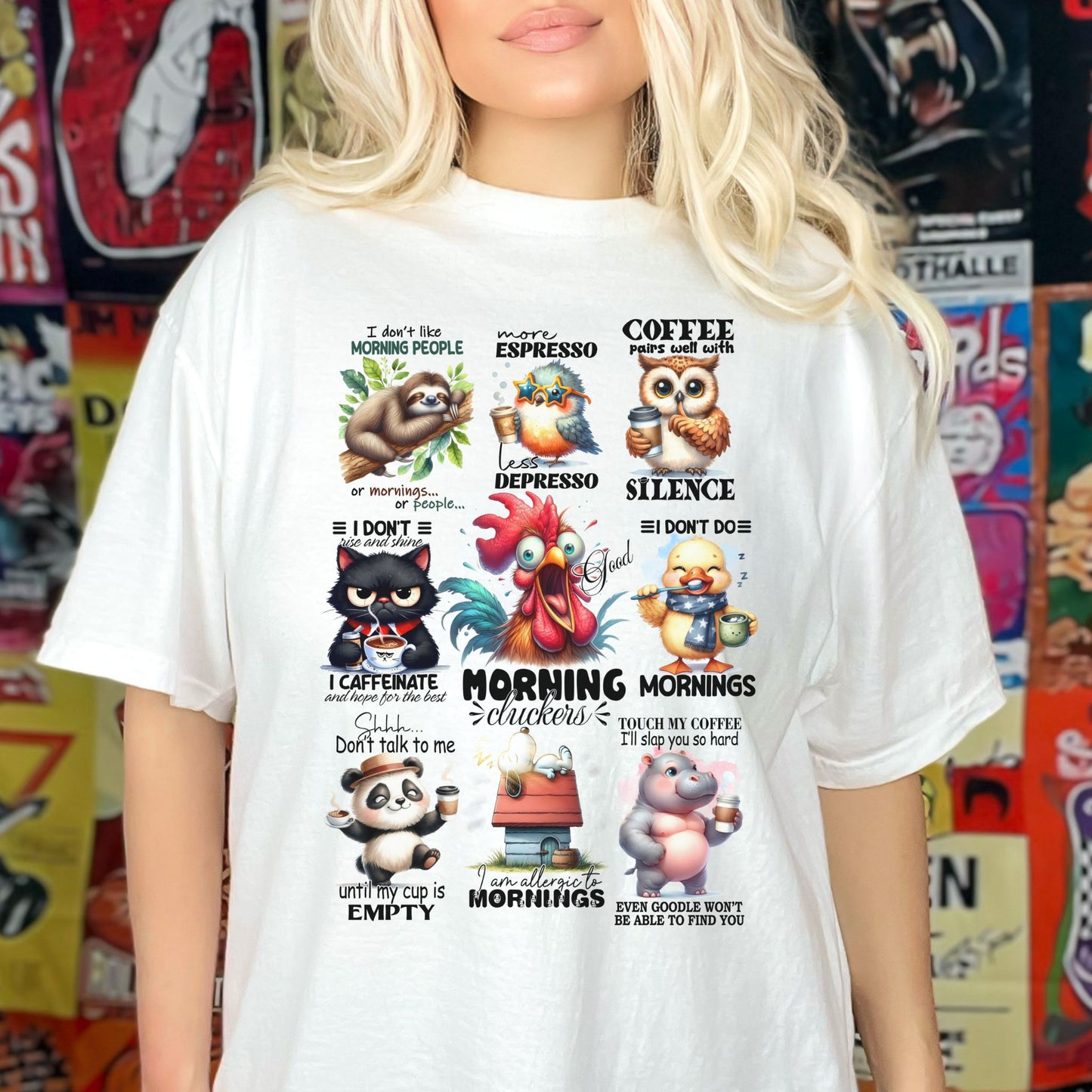 Funny Cute Sarcastic | Funny Animals | Unisex garment-dyed heavyweight t-shirt