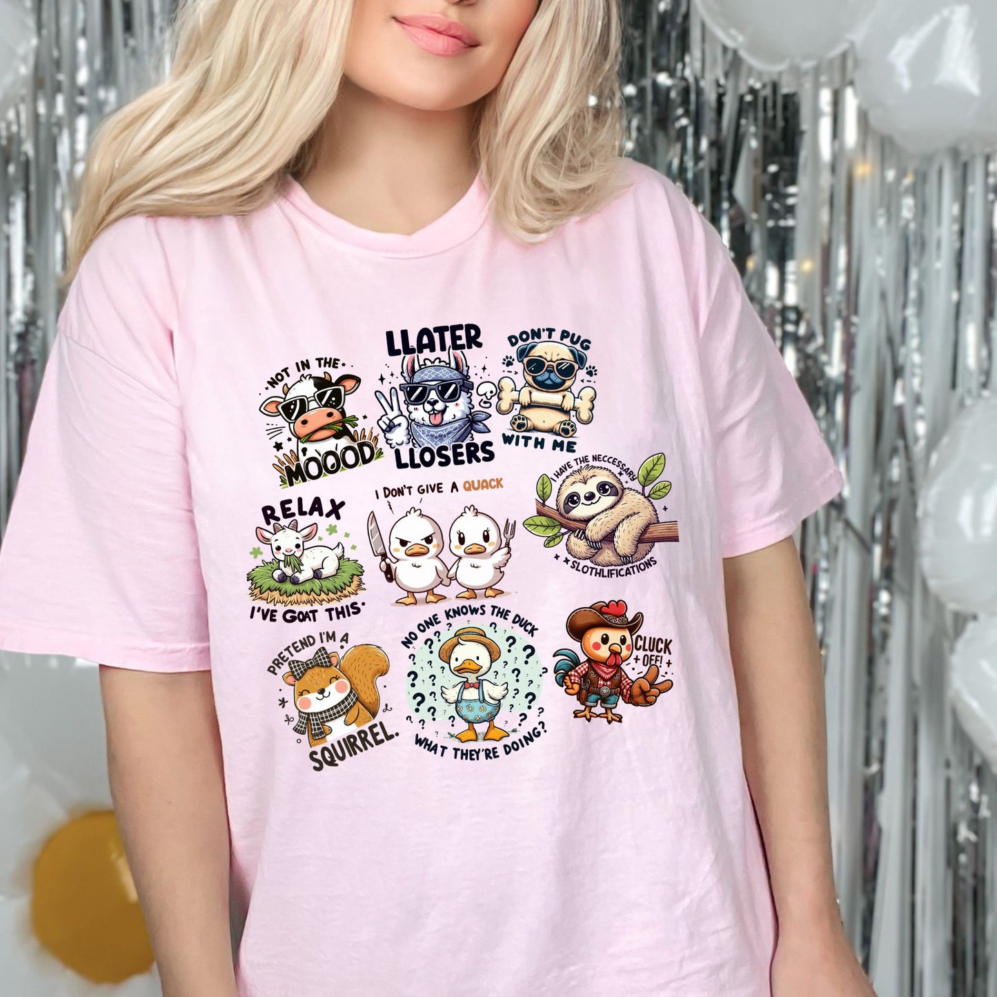 Funny Cute Sarcastic | Not in the Mood | Unisex Comfort garment-dyed heavyweight comfort t-shirt